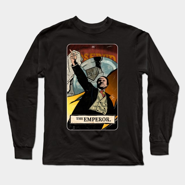 TAROT IV - THE EMPEROR Long Sleeve T-Shirt by AyAyRonM